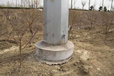 110KV Galvanizli Boru Çelik Direk, Yüksek Direk Güç İletim Monopolü