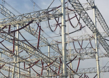 Elektrik Santrali İçin Güvenlik Astm A 123 Çelik Yapı Yüksek Mukavemet