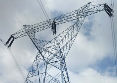 220KV ASTM A572 Açılı Enerji Hattı Elektrik Direkleri